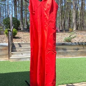 a new day Vibrant Red Strapless Maxi